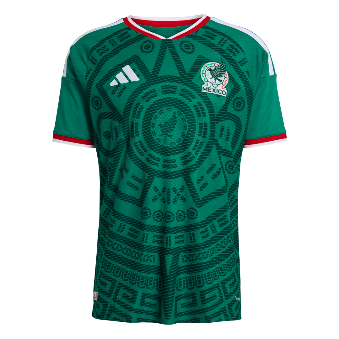 Mexique Domicile Maillot 2026 Vert Joueur