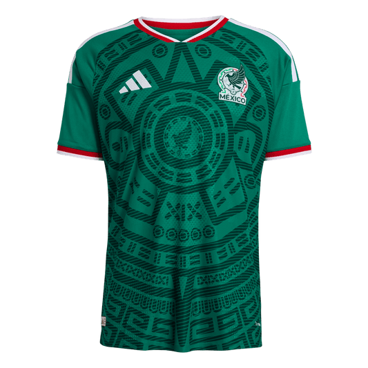 Mexique Domicile Maillot 2026 Vert Joueur