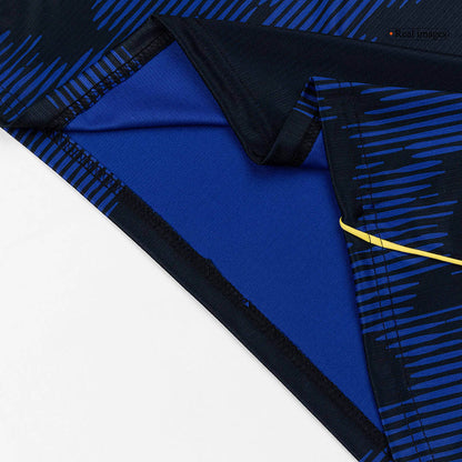 Brésil Extérieur Maillot 2026 Bleu marine