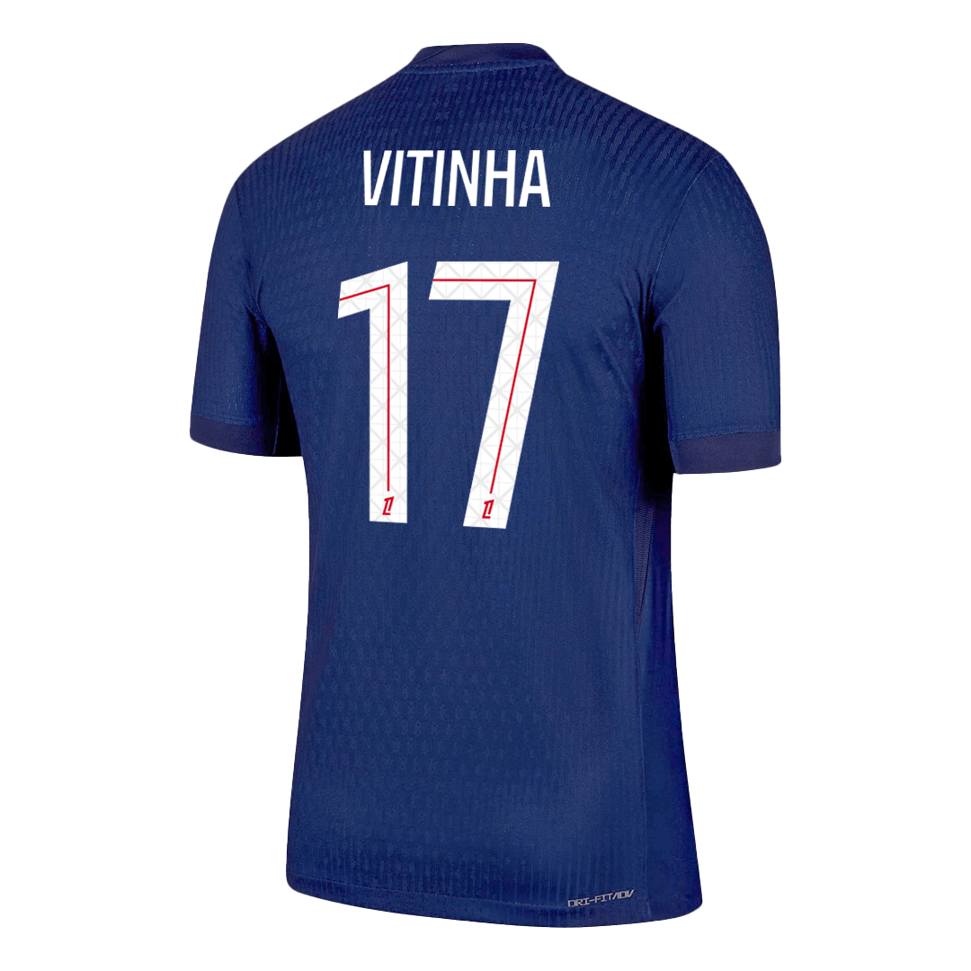 VITINHA #17 Les Parisiens Domicile Maillot 2025/26 Bleu marine Joueur