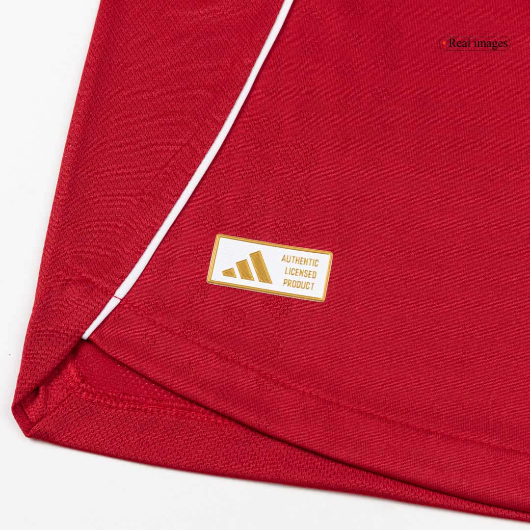 VIRGIL #4 Liverpool Domicile Maillot 2025/26 Rouge Joueur