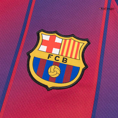 Barcelone Domicile Maillot 2025/26 Rouge&Bleu - Super