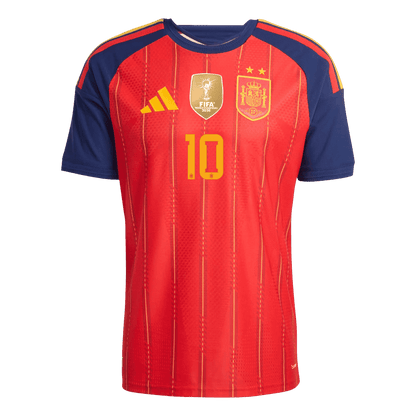 OLMO #10 Espagne Domicile Maillot 2026 Rouge Joueur