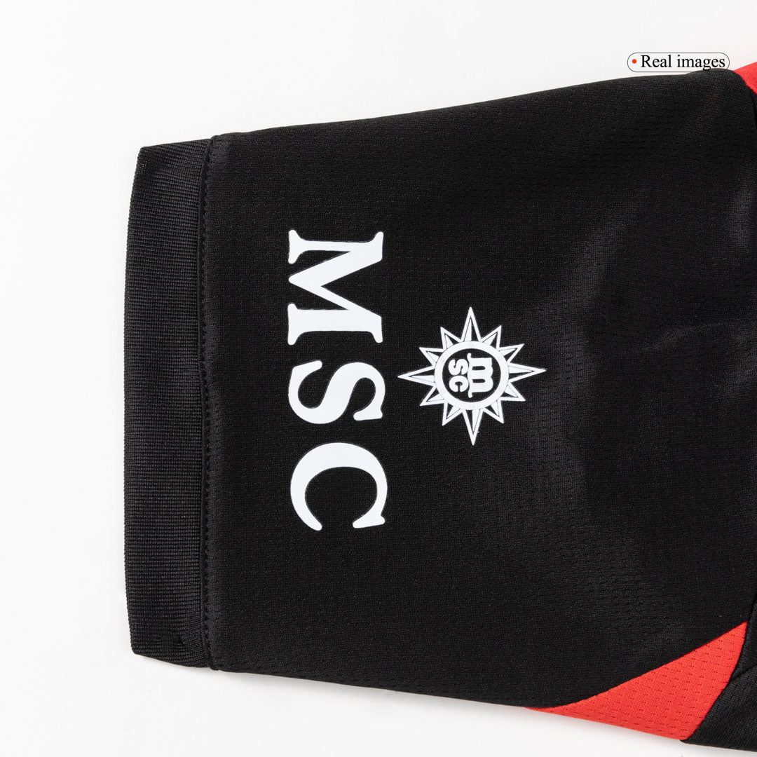 AC Milan Domicile Maillot Kit 2025/26 Enfant Rouge&Noir