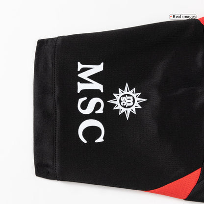 AC Milan Domicile Maillot Kit 2025/26 Enfant Rouge&Noir