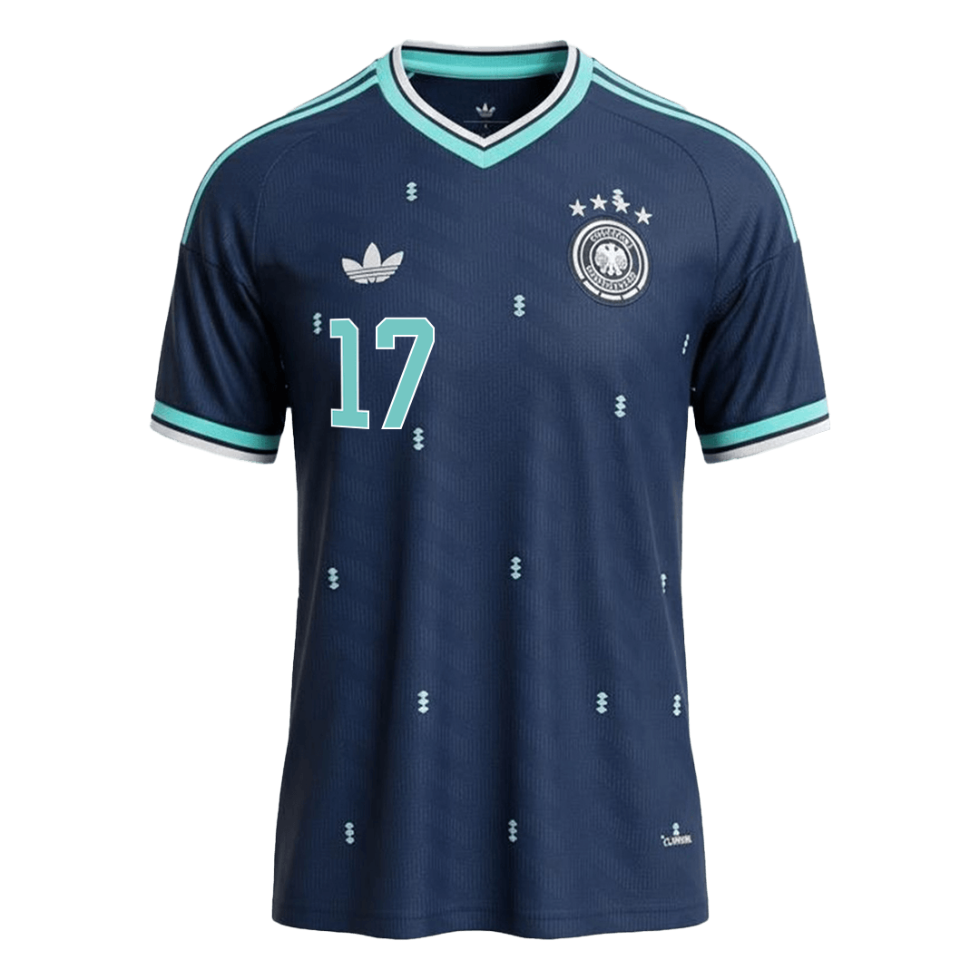 WIRTZ #17 Allemagne Extérieur Maillot 2026 Bleu marine