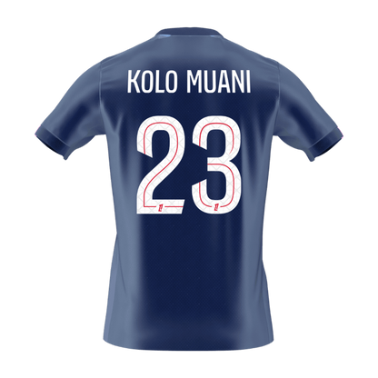 KOLO MUANI #23 Les Parisiens Domicile Maillot 2025/26 Bleu marine - Super