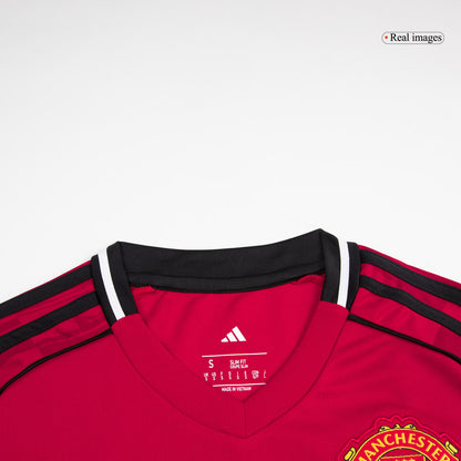 Manchester United Domicile Maillot 2025/26 Rouge - Super