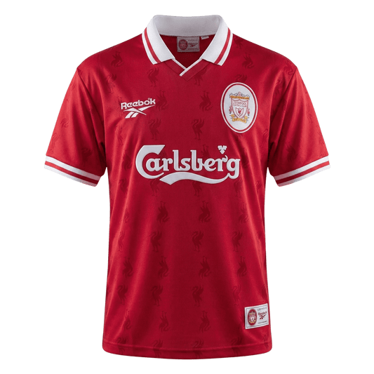 Retro Liverpool Domicile Maillot 1996/97 Rouge