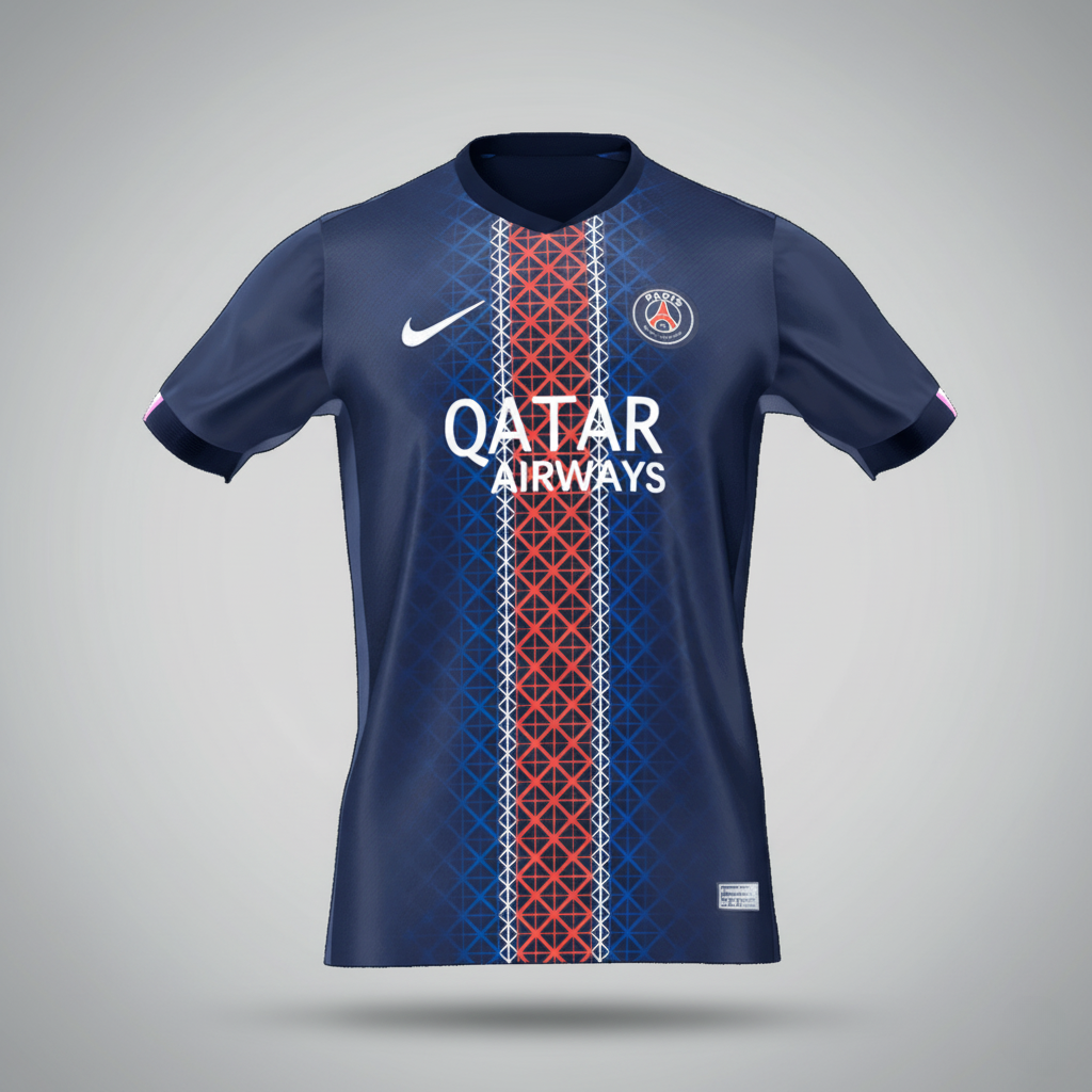 Les Parisiens Domicile Maillot 2025/26 Bleu marine - Super