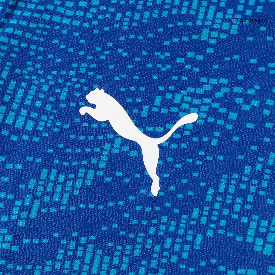 Olympique de Marseille Third Maillot 2025/26 Bleu Joueur Grande Taille