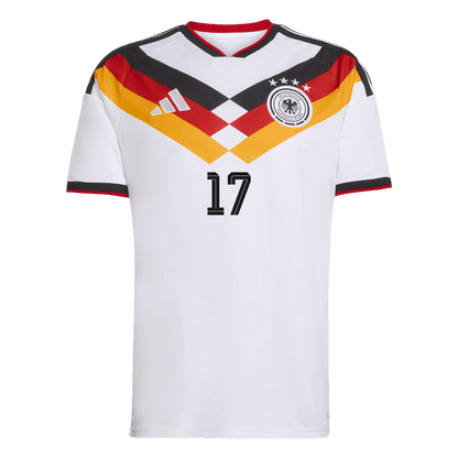 WIRTZ #17 Allemagne Domicile Maillot 2026 Blanc