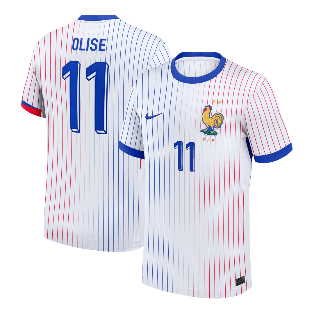 OLISE #11 France Extérieur Maillot 2024 Blanc