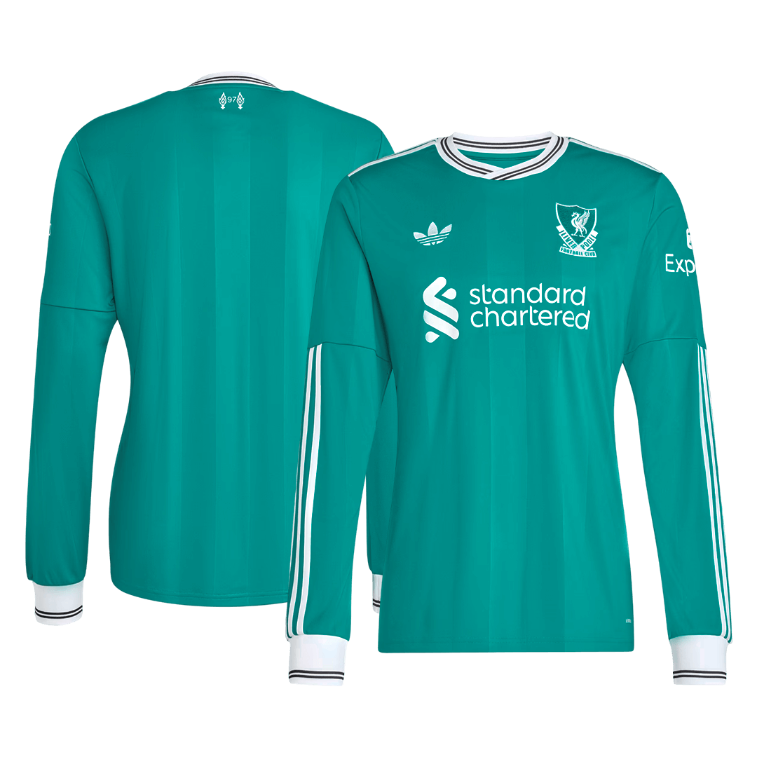 Liverpool Third Maillot Manches Longues 2025/26 Vert