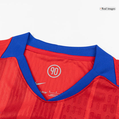 Les Parisiens Third Maillot 2025/26 Rouge Joueur Grande Taille