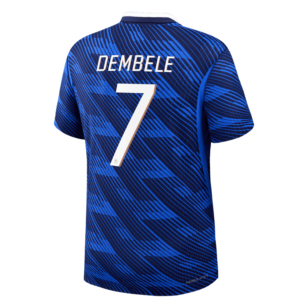 DEMBELE #7 France Domicile Maillot 2026 Bleu Joueur