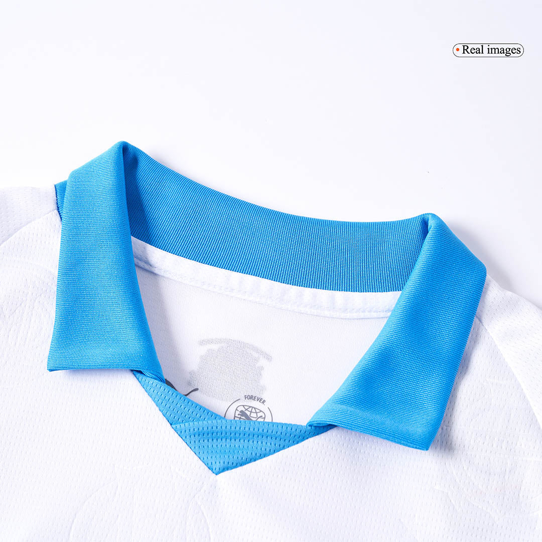 Olympique de Marseille Domicile Maillot Kit 2025/26 Enfant Blanc