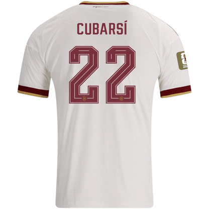 CUBARSÍ #22 Espagne Extérieur Maillot 2026 Blanc