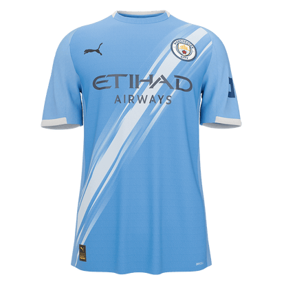Manchester City Domicile Maillot 2025/26 Bleu - Super