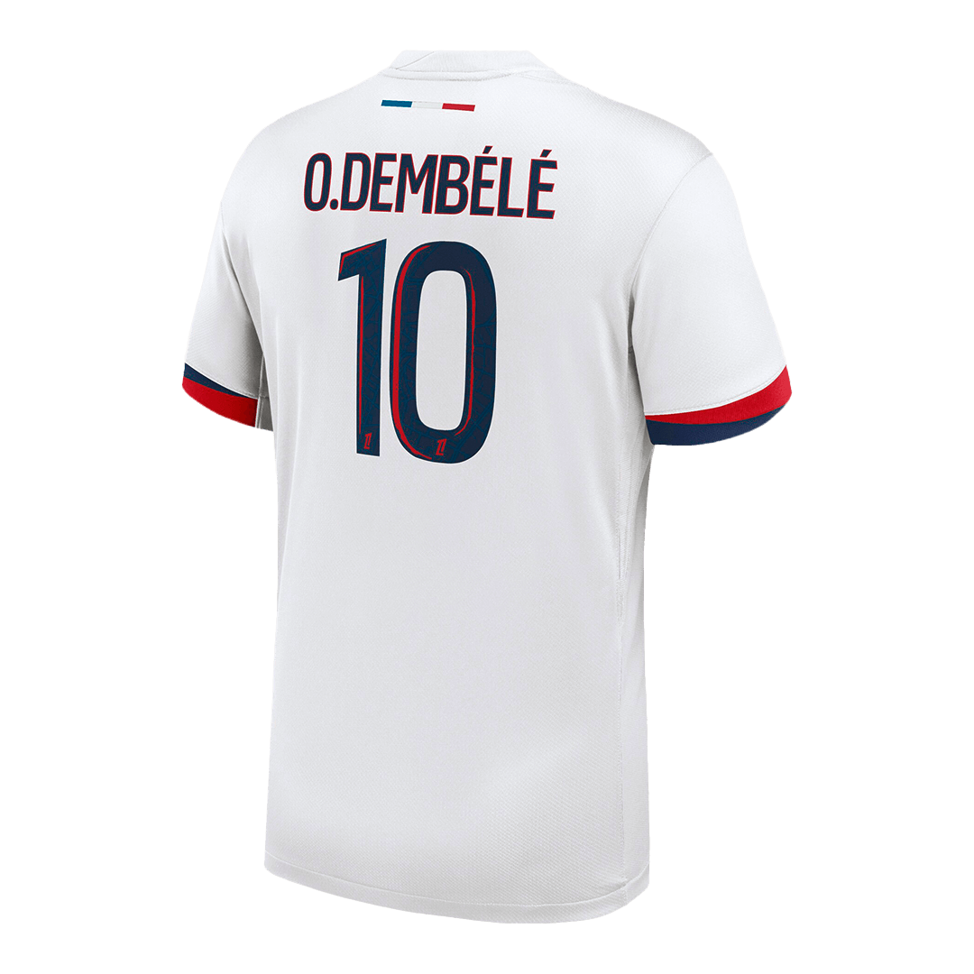 O.DEMBÉLÉ #10 Les Parisiens Extérieur Maillot 2024/25 Blanc
