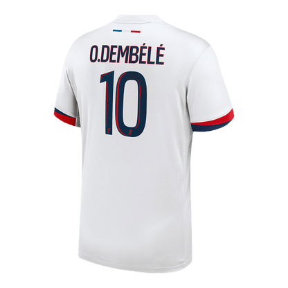 O.DEMBÉLÉ #10 Les Parisiens Extérieur Maillot 2024/25 Blanc