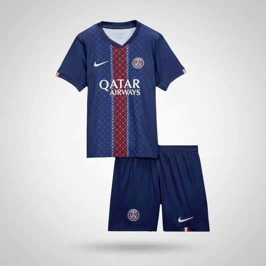 Les Parisiens Domicile Maillot Kit 2025/26 Enfant Bleu marine
