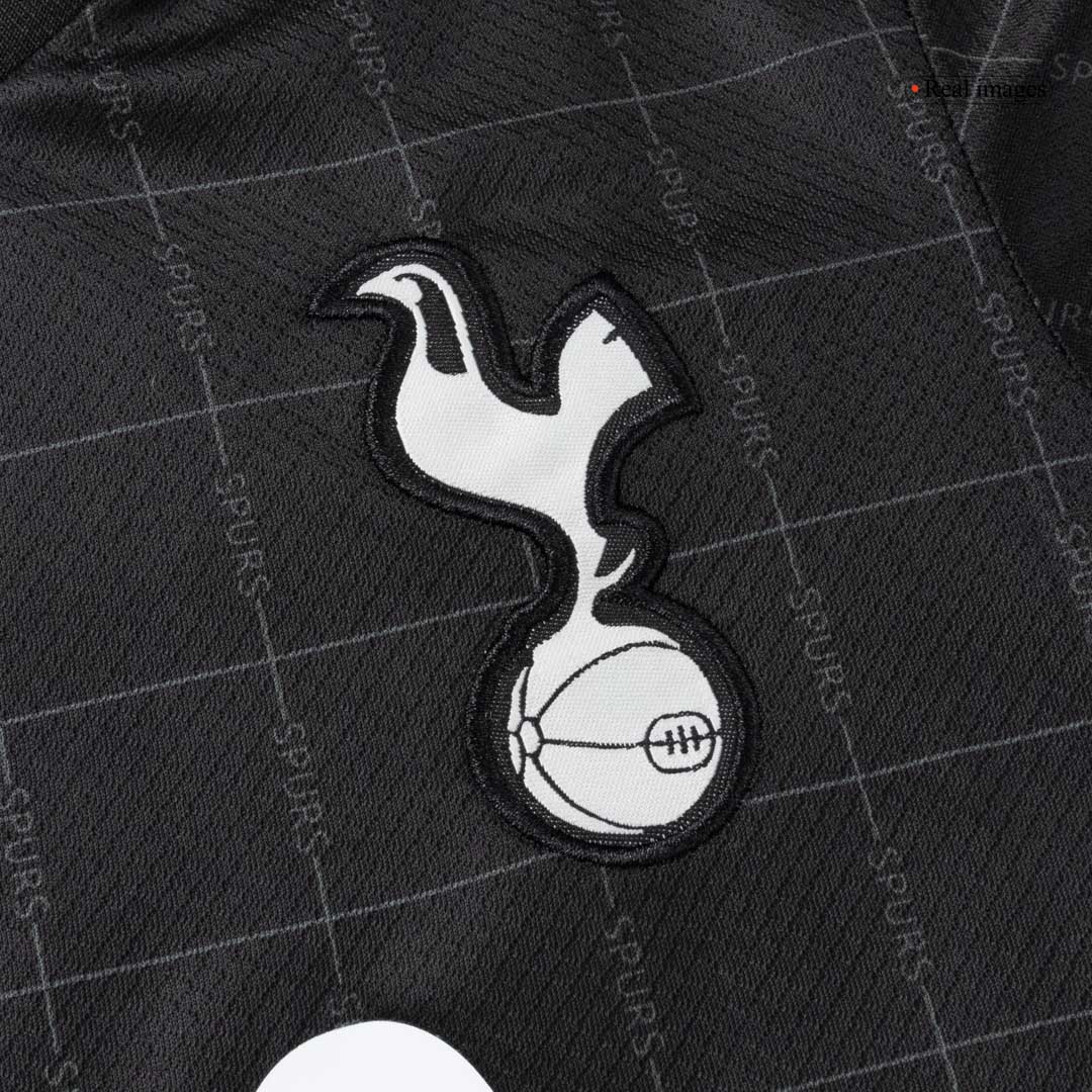 Tottenham Hotspur Extérieur Maillot Kit 2025/26 Enfant Noir