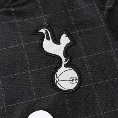 Tottenham Hotspur Extérieur Maillot Kit 2025/26 Enfant Noir