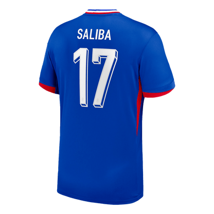 SALIBA #17 France Domicile Maillot 2024 Bleu