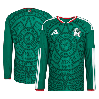 Mexique Domicile Maillot Manches Longues 2026 Vert