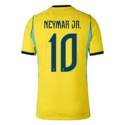 NEYMAR JR. #10 Brésil Domicile Maillot 2026 Jaune Joueur