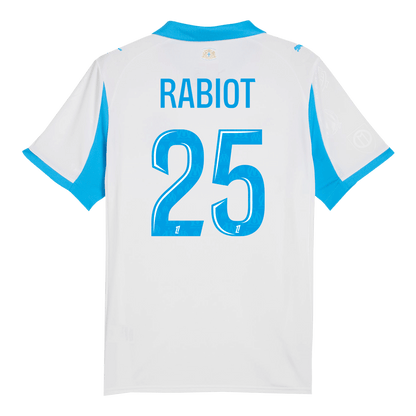 RABIOT #25 Olympique de Marseille Domicile Maillot 2025/26 Blanc
