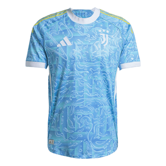 Juventus Extérieur Maillot 2025/26 Bleu Joueur