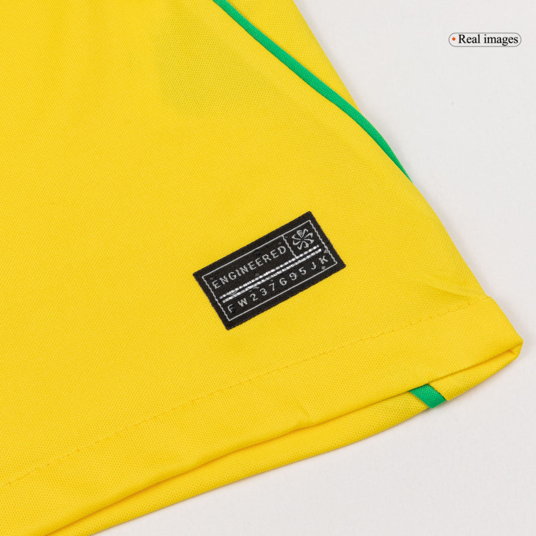 Brésil Domicile Maillot 2026 Jaune