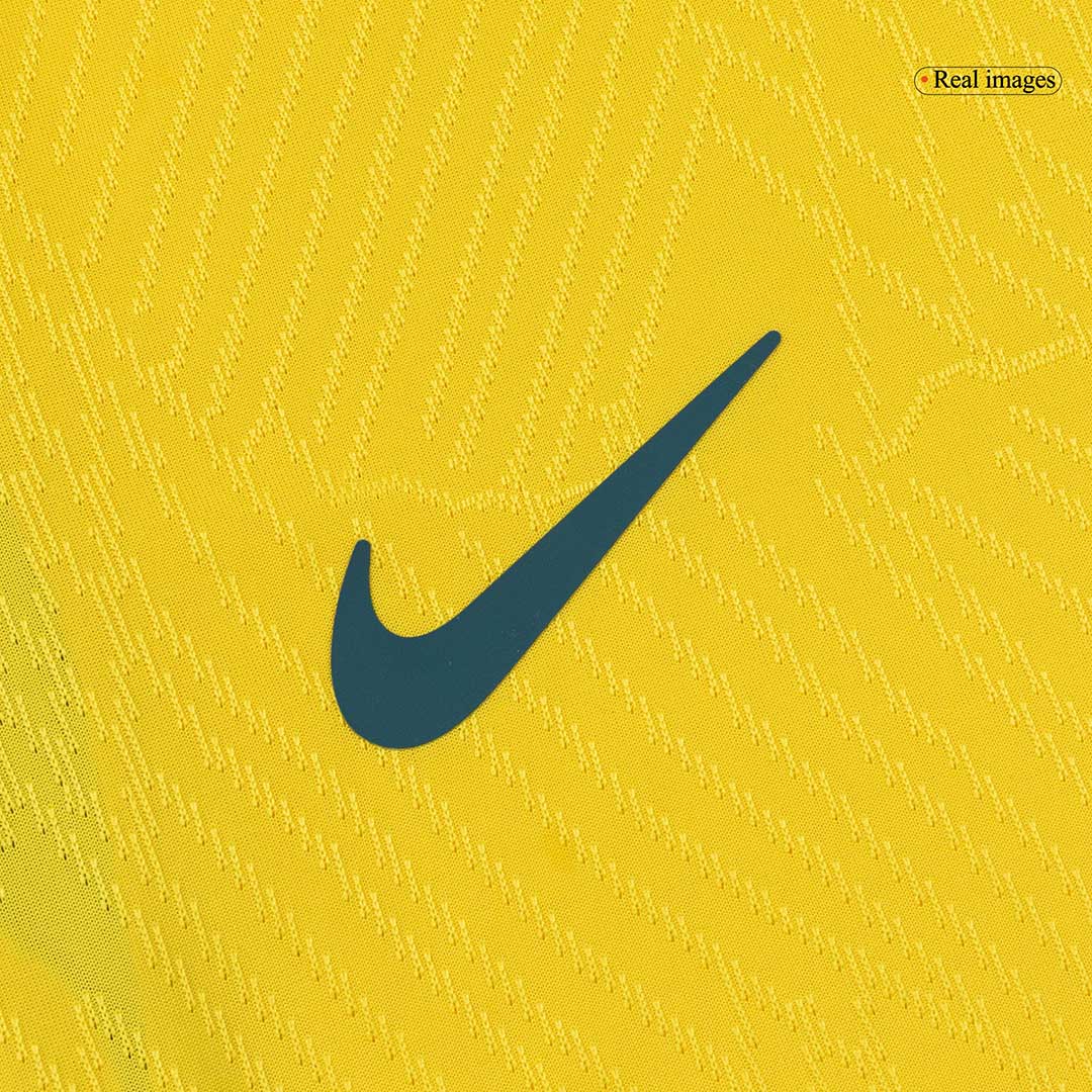 Brésil Domicile Maillot 2026 Jaune Joueur