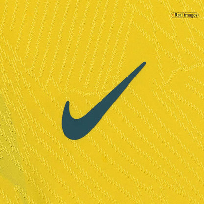 Brésil Domicile Maillot 2026 Jaune Joueur