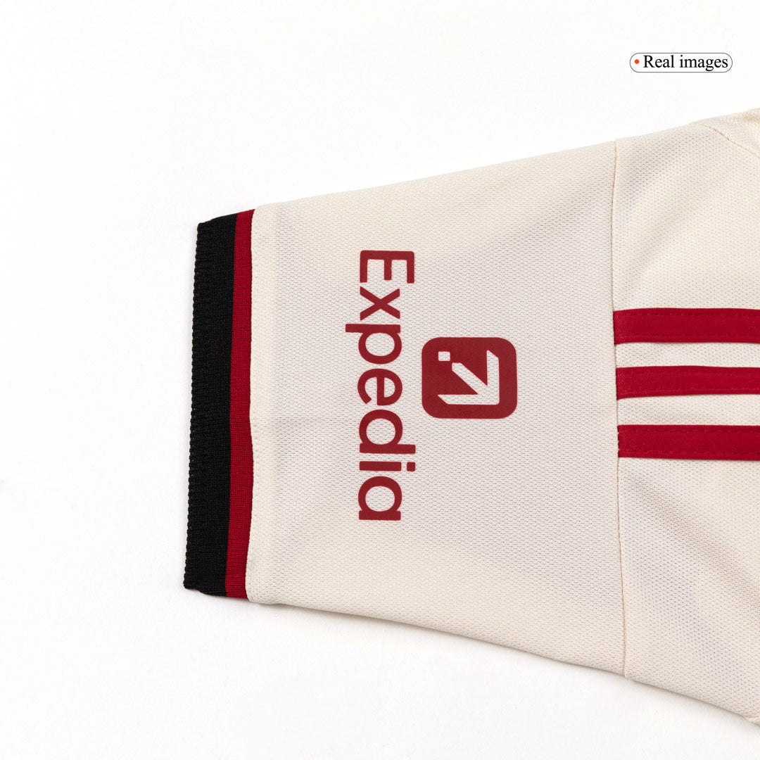 Liverpool Extérieur Maillot Kit 2025/26 Enfant Blanc