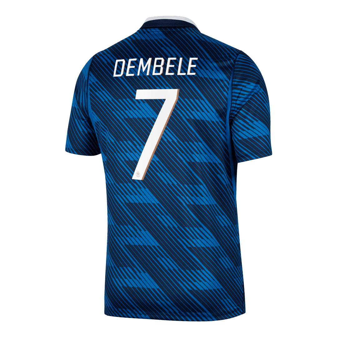 DEMBÉLÉ #7 France Domicile Maillot 2026 Bleu