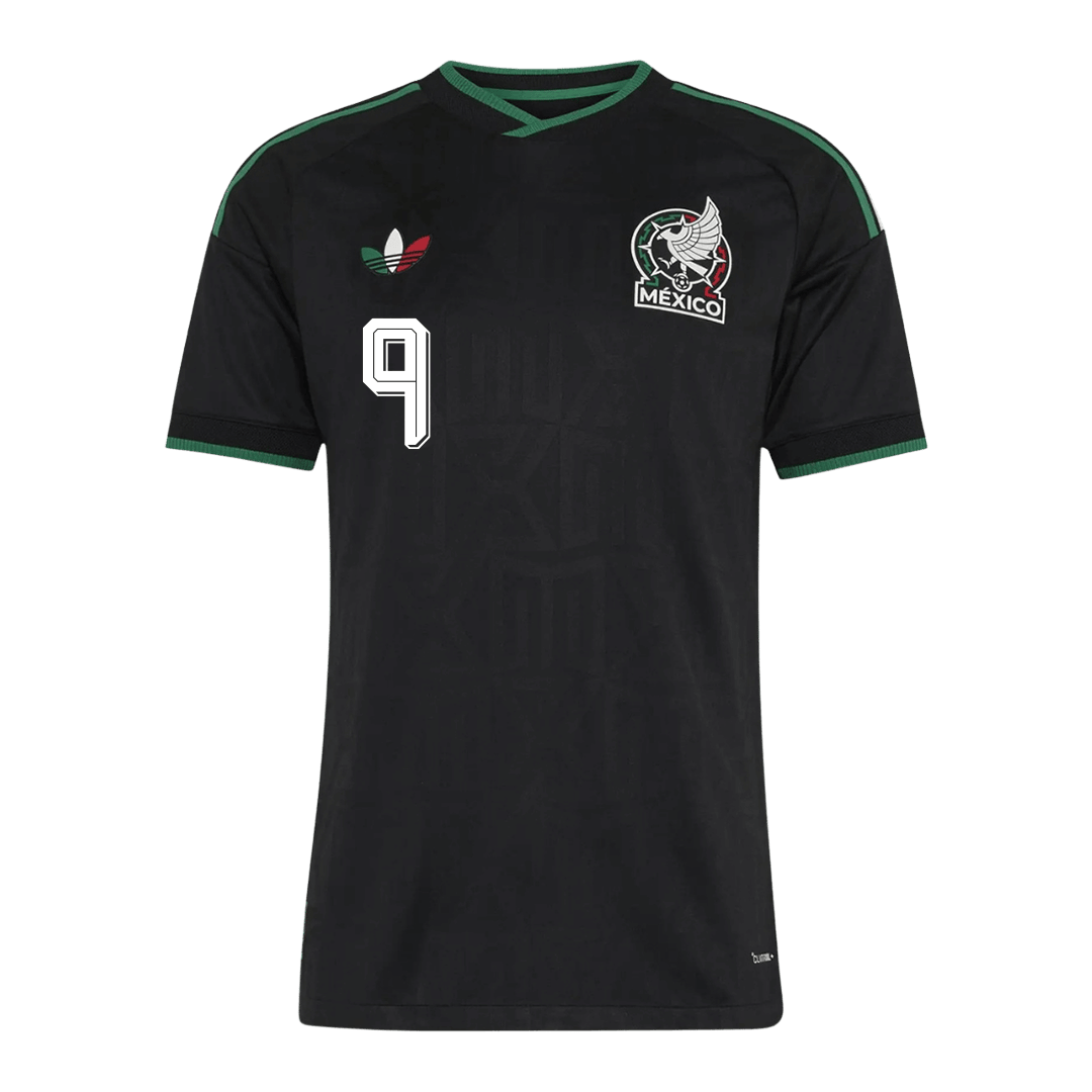 RAÚL #9 Mexique Third Maillot 2026 Noir Joueur