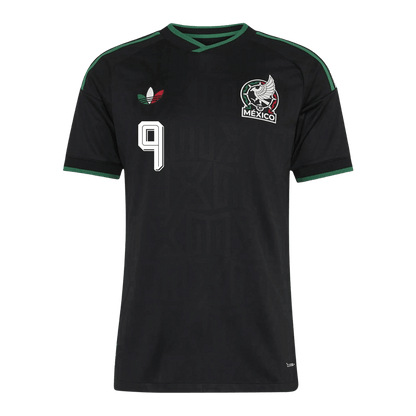 RAÚL #9 Mexique Third Maillot 2026 Noir Joueur