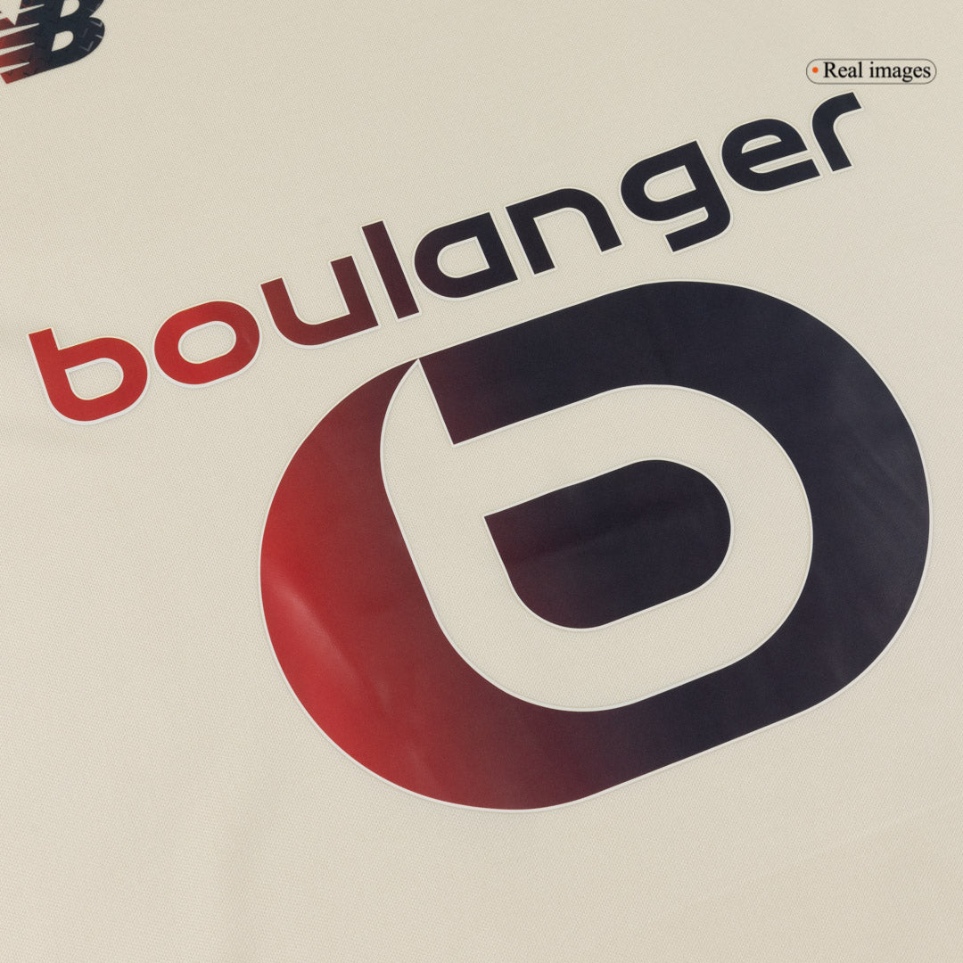 Lille OSC Extérieur Maillot 2025/26 Beige Grande Taille