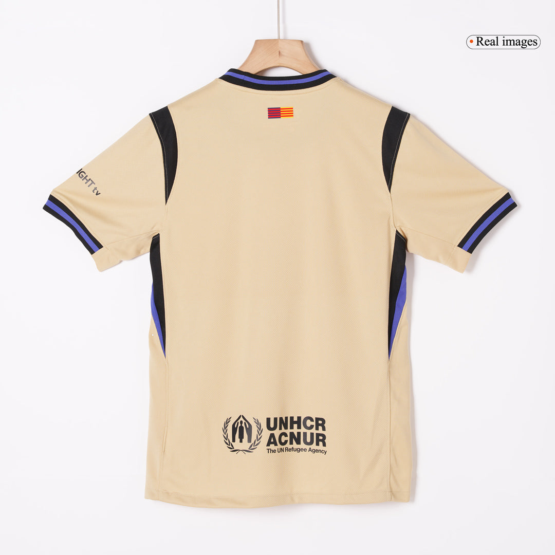 Barcelone Extérieur Maillot 2025/26 Jaune
