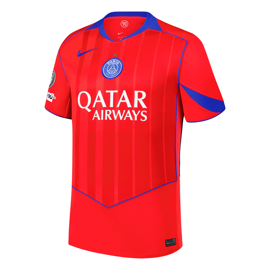 Les Parisiens Third Maillot 2025/26 Rouge