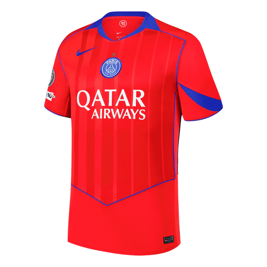 Les Parisiens Third Maillot 2025/26 Rouge