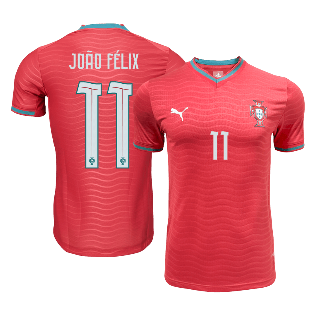 JOÃO FÉLIX #11 Portugal Domicile Maillot 2026 Rouge Joueur