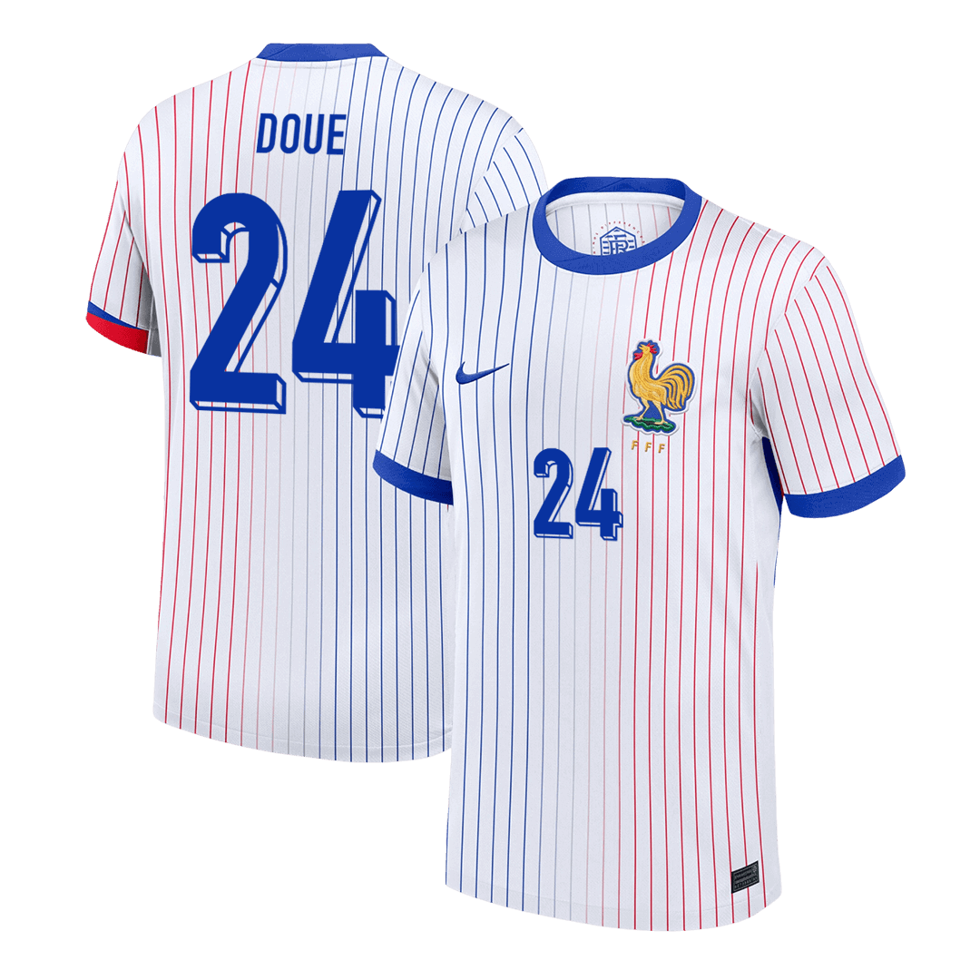 DOUE #24 France Extérieur Maillot 2024 Blanc