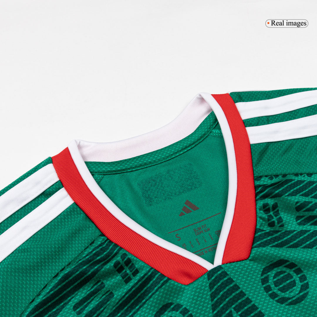 S.GIMENEZ #11 Mexique Domicile Maillot 2026 Vert - Super