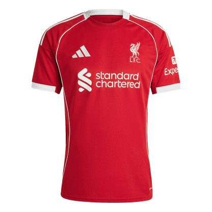 VIRGIL #4 Liverpool Domicile Maillot 2025/26 Rouge