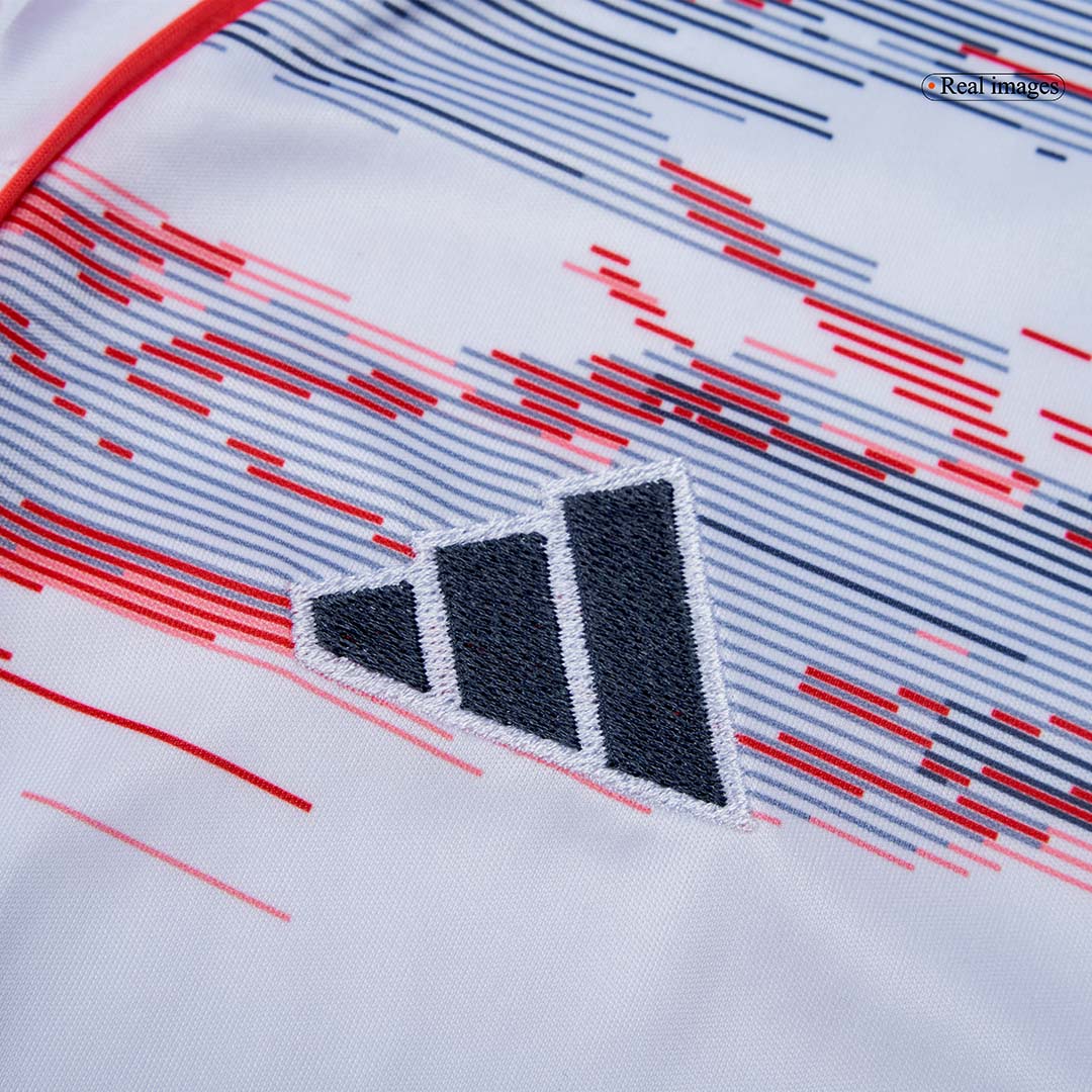 Bayern Munich Extérieur Maillot Kit 2025/26 Enfant Blanc