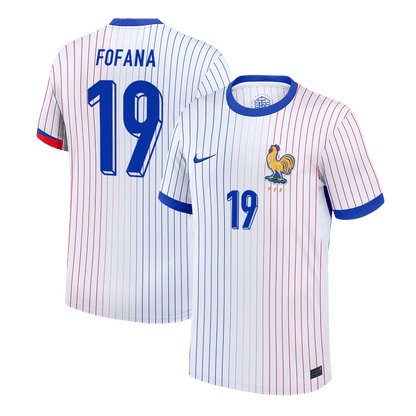 FOFANA #19 France Extérieur Maillot 2024 Blanc